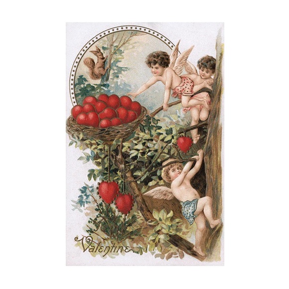 Flying Elephant brand. Victorian Valentine book. 30 unique vintage postcards. - Picture 8 of 16